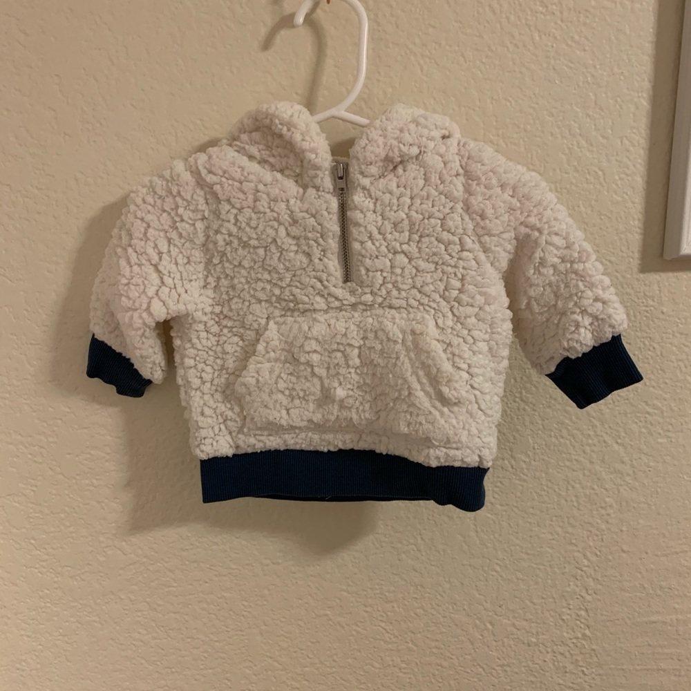 NWOT Tucker and Tate hooded Sherpa pullover 3M